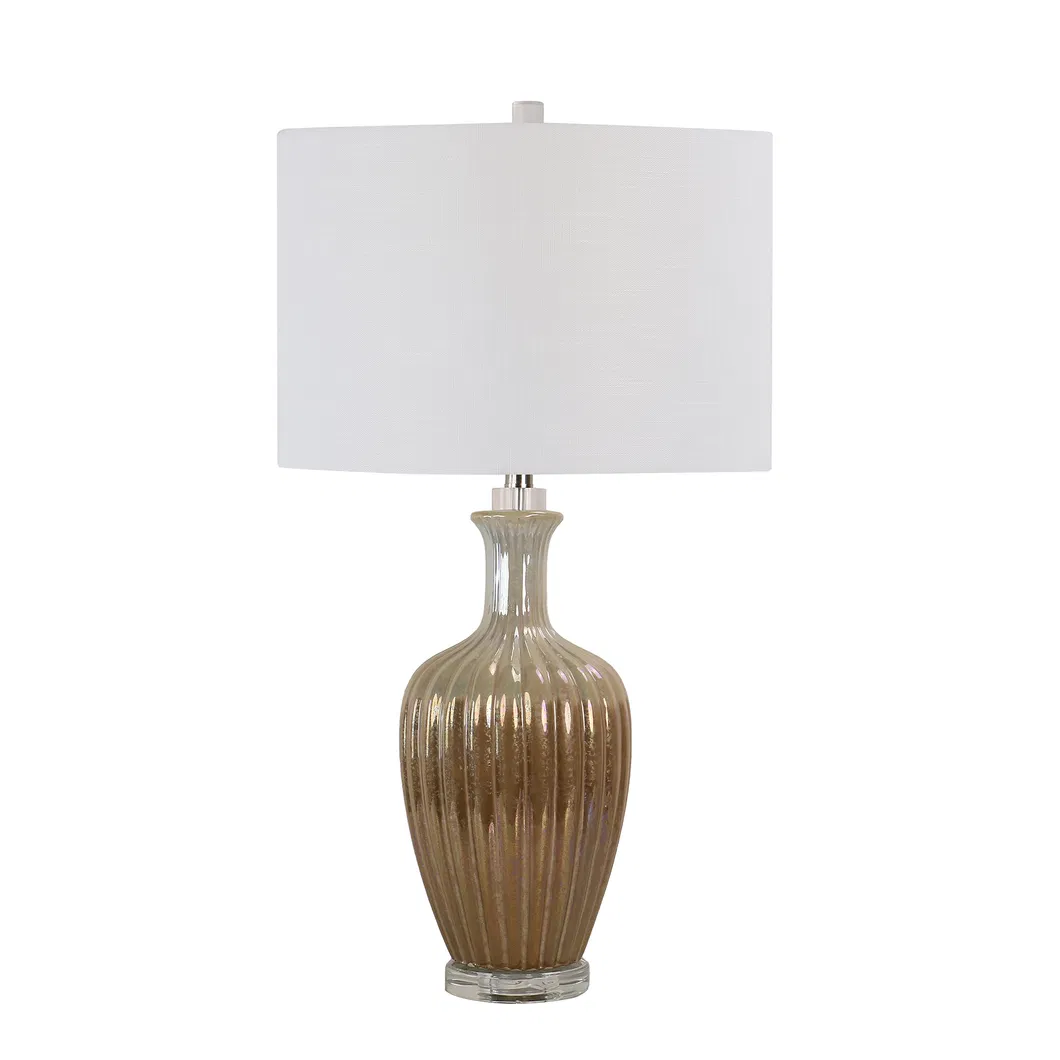 American Home Living Room Lamp Hotel Club Soft Gold Silver Table Lamp