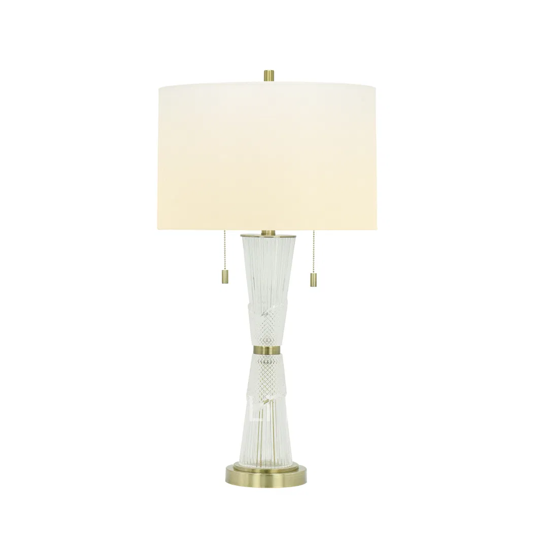 American Minimalist Crystal Table Lamp Postmodern Model Room Living Room Bedroom Bedside Hotel Table Lamp Floor Lamp