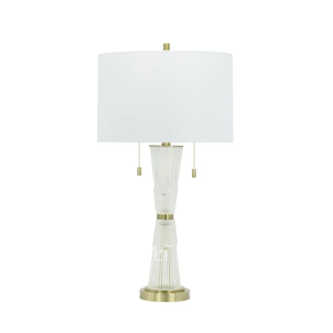 American Minimalist Crystal Table Lamp Postmodern Model Room Living Room Bedroom Bedside Hotel Table Lamp Floor Lamp