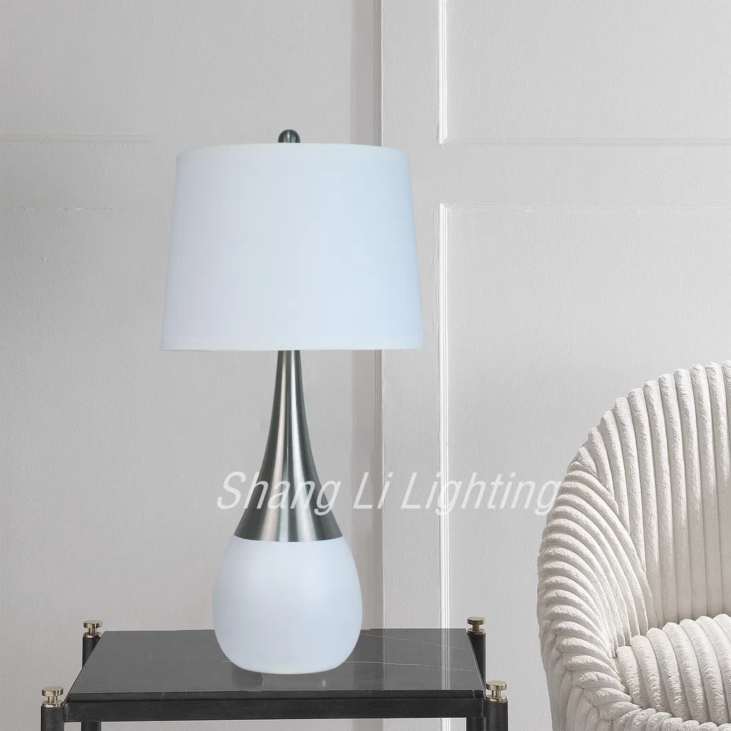 American Minimalist Hardware Table Lamp Living Room Bedroom Bedside Lamp Study Desktop Decorative Lamp Post-Modern Exhibition Hall Board Room Lamp Table Lamp