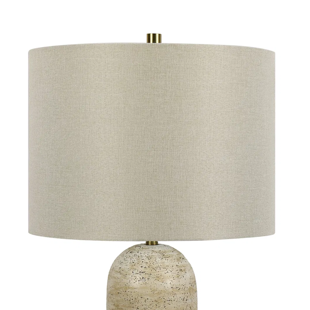 American Resin Table Lamp Faux Stone Effect Table Lamps