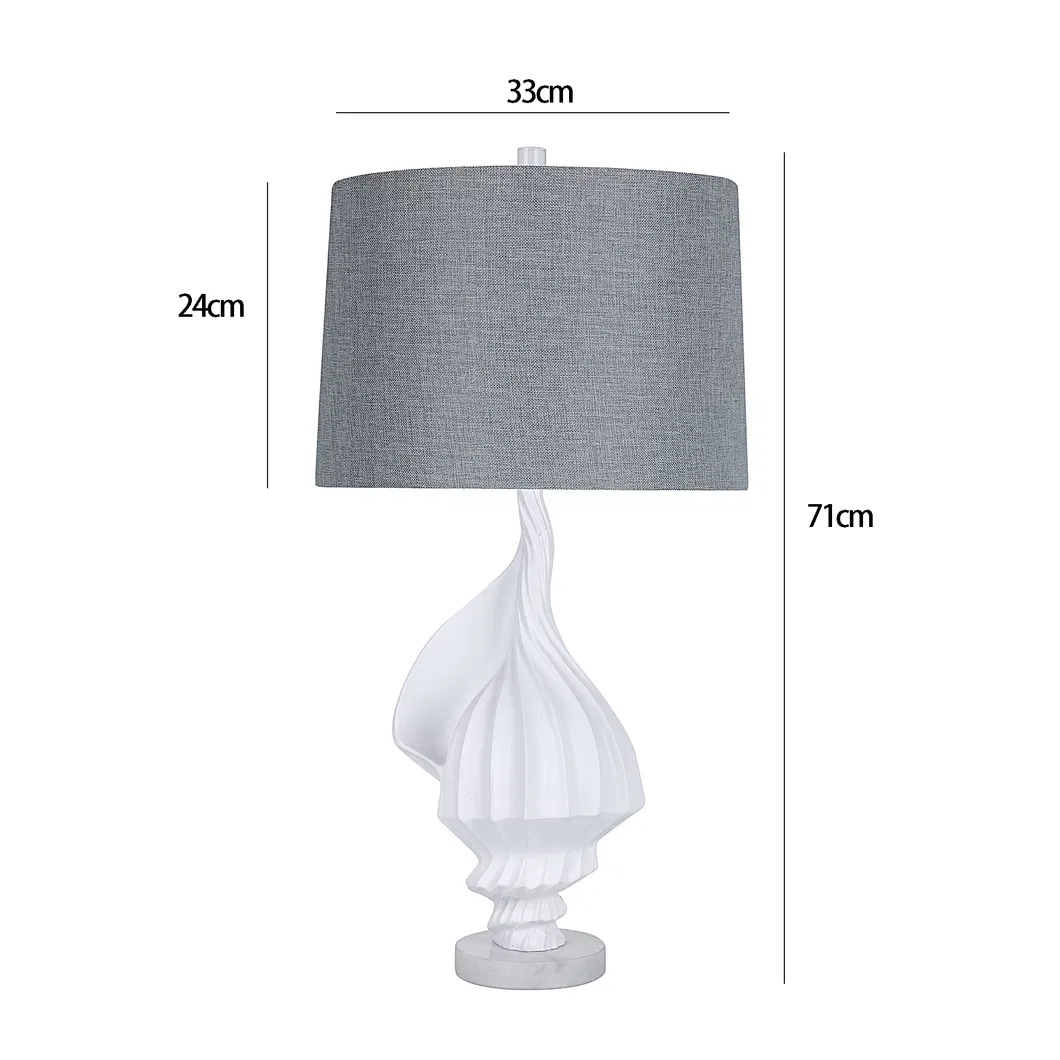 American Shell Table Lamp B&B Living Room Vertical Table Lamp Bedside Lamp Porch Cabinet Table Lamp