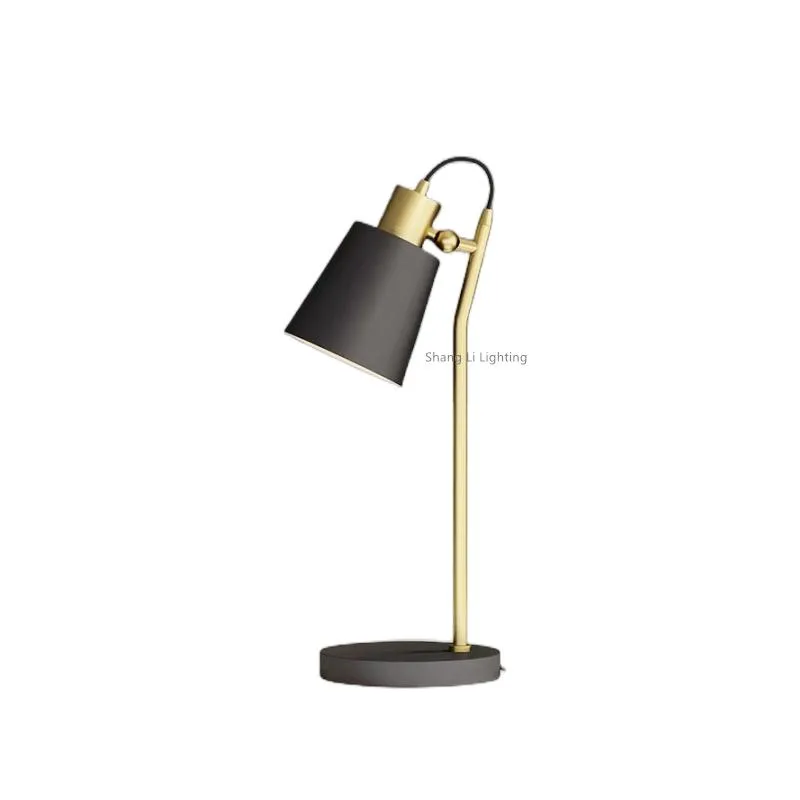 American Table Lamp Bedroom Creative Nordic Minimalist Postmodern Dormitory Desk Bedside