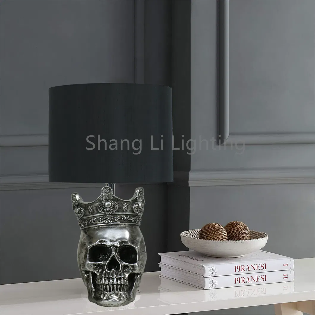 American Table Lamp Christmas Table Lamp Crown Skull Table Lamp Crown King Table Lamp