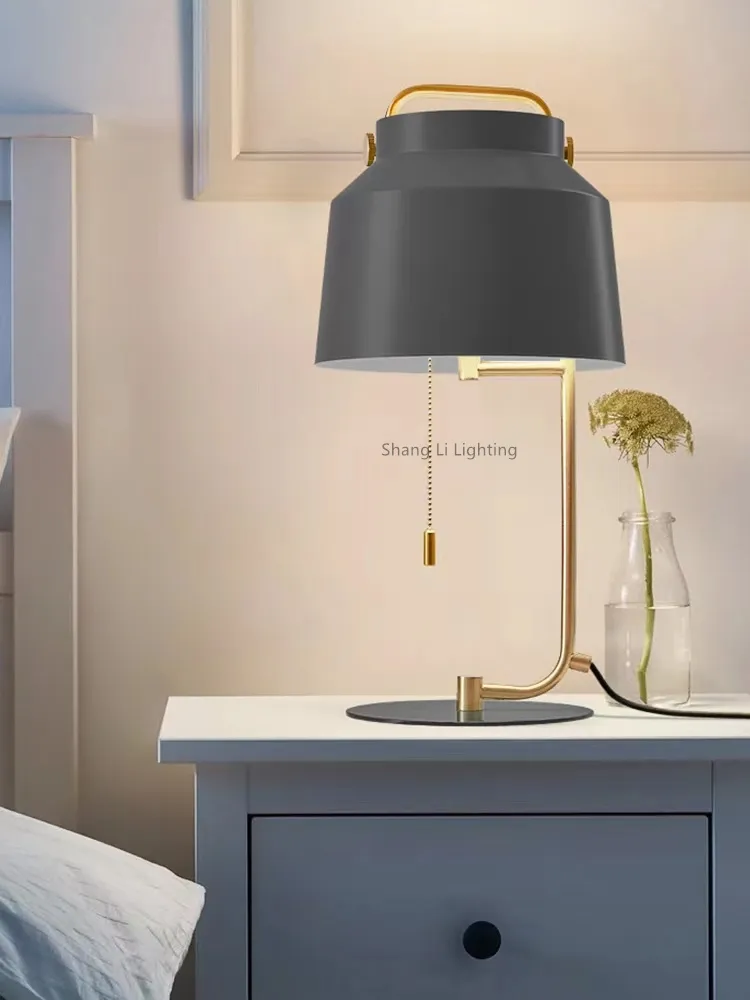 Bedside Lamp Bedroom Simple Modern Ins Decoration Living Roomtable Lamp