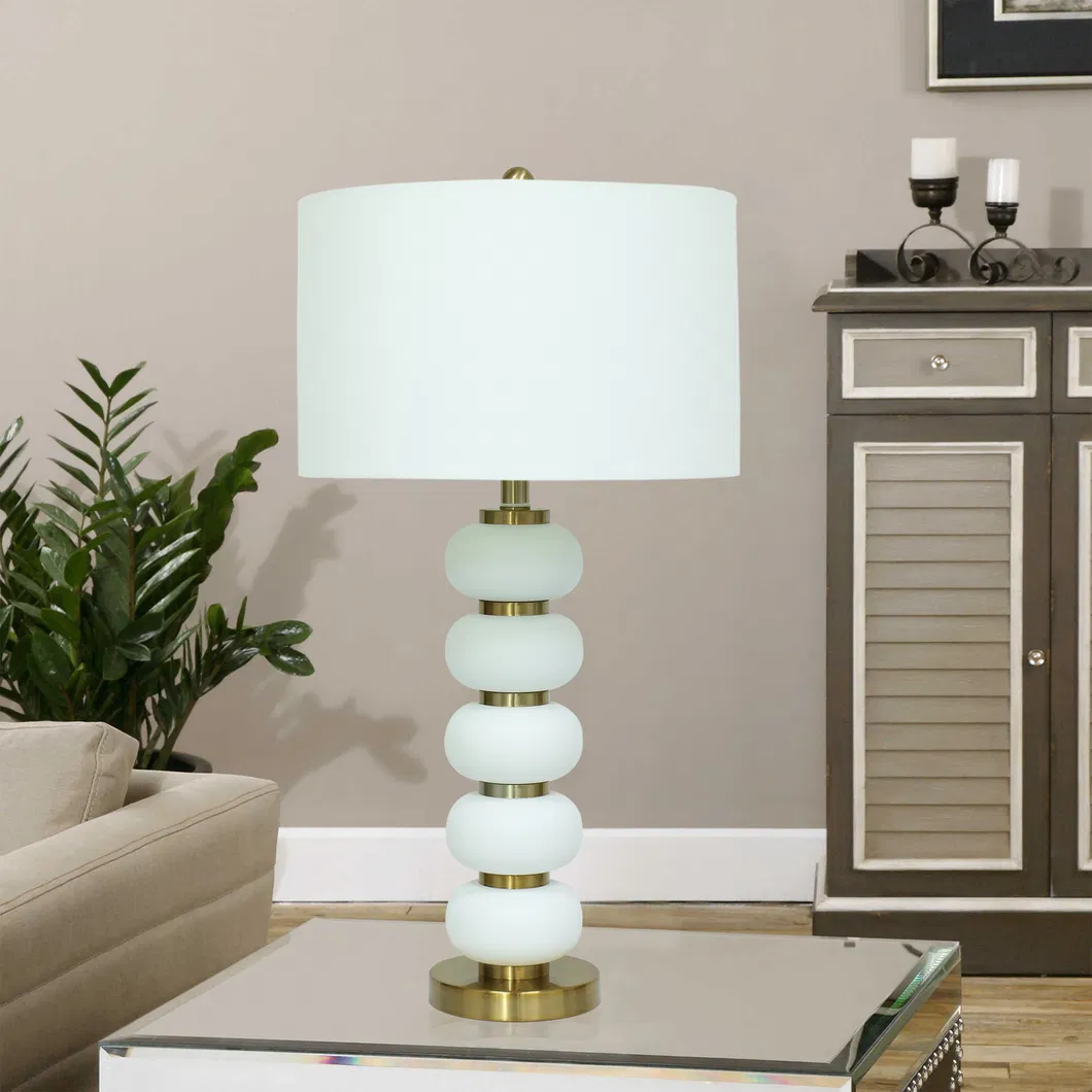 European-Style Minimalist Ceramic Table Lamp Bedroom Bedside Warm Personality Romantic Warm Light Living Room Guest Room Lamp Table Lamp Floor Lamp