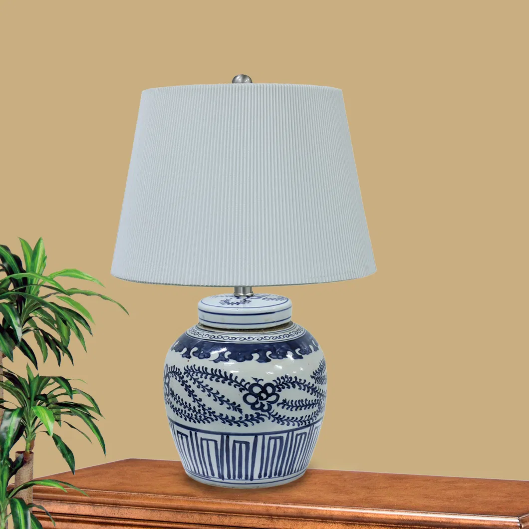 Multi-Scene Suitable for Retro Fashion Chinese Style Imitation Ceramic Lighting Table Lamp