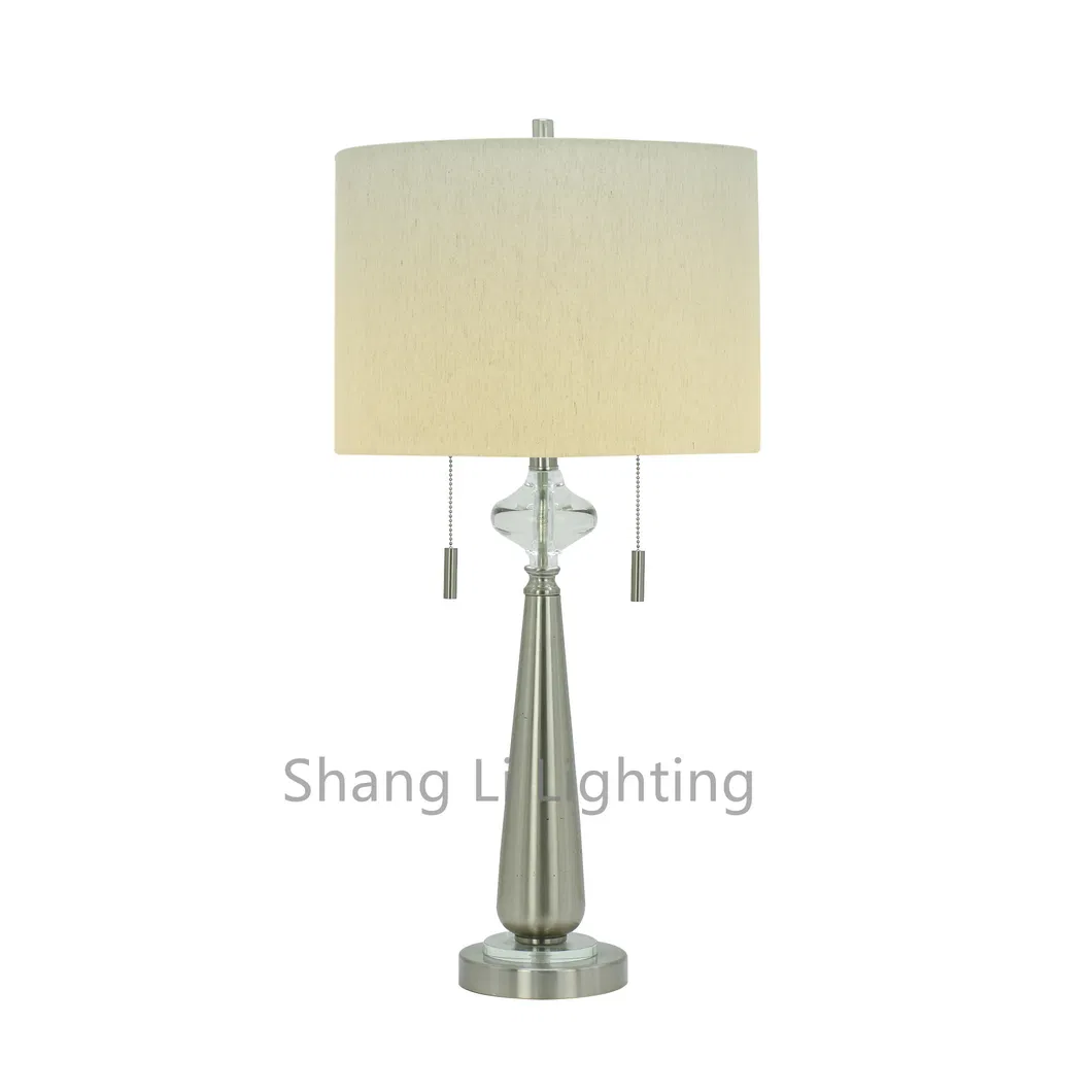 Postmodern Light Luxury Study Bedroom Bedside Lamp Model Room Showroom Living Room Hotel Fashion Simple Crystal Table Lamp