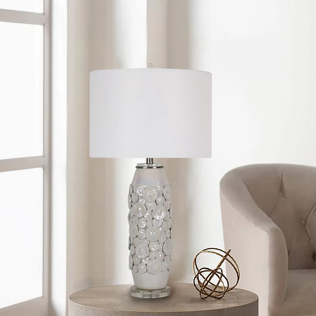 Simple Modern Abstract Geometric Ceramic Decorative Table Lamp