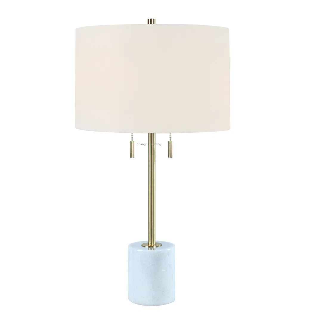 UL cUL Approved New Modern Hotel Decorative Floor Lamp with Marble Base Table Lamp