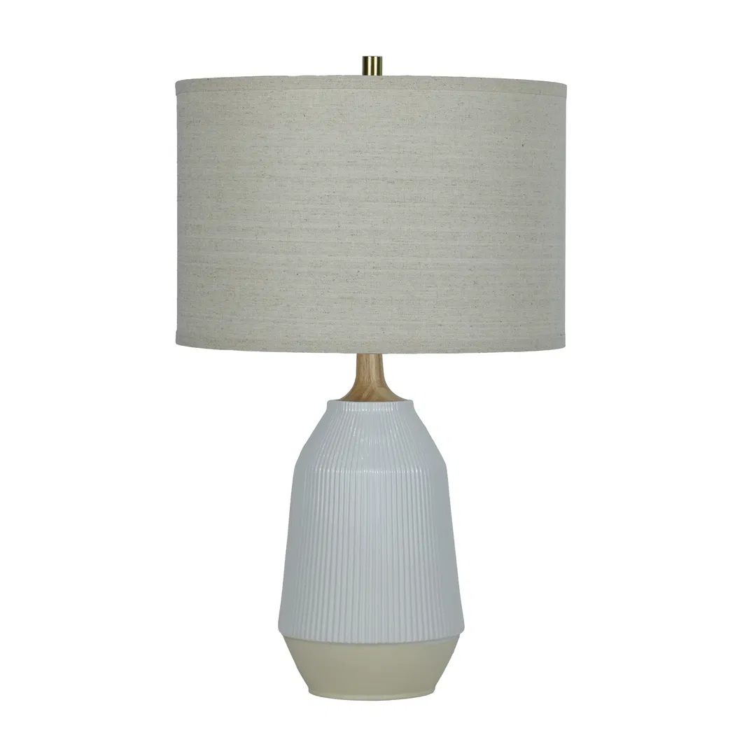 White Ceramic Lamp Table Lamp Decorative Bedside Lamp