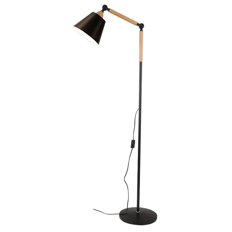 American Country Simple Personality Creative Floor Lamp North Europe Cafe Bedroom Lounge Floor Lamp