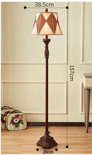 American Floor Lamp, Living Room Lamp Coffee Table, Household Bedside Floor Lamp