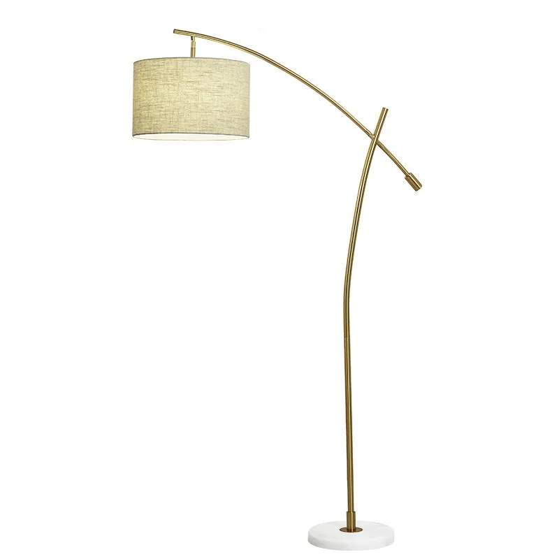 Apartment Iron Nordic Luxury Arc Floor Lamp Office Modern Light Decorative Standing Hotel Floor Lamp