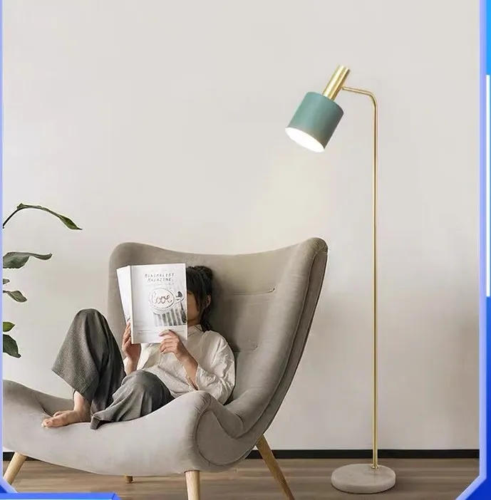 Light Luxury Floor Lamp in Northern Europe Bedside Lamp Reading Table Lamp