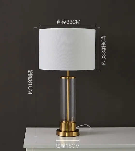 MID Century Metal Base Glass Floor Lamp LED Table Lamp for Living Bedroom Decorative Shade Gold Industrial Floor Lamp Hotel Lamp