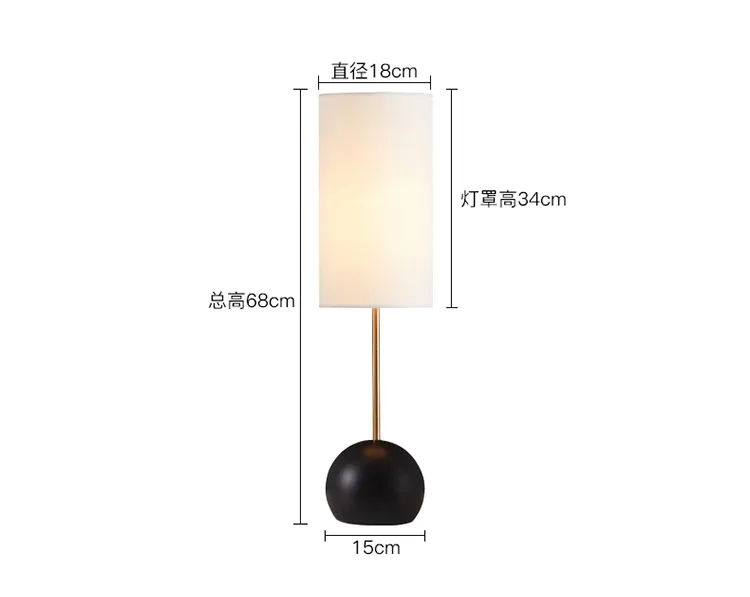 Modern Metal LED Floor Lamp for Bedroom for Living Room Stand Light Home Decoration Table Lamp