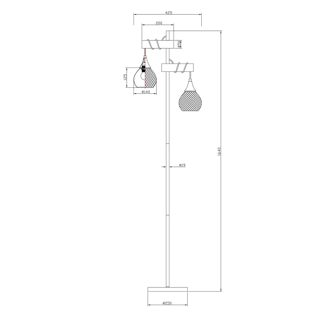 Nordic Floor Lamp Living Room Bedroom Study Reading Creative Minimalist Light Luxury Art Design Sense Bedside Vertical Table Lamp Wood Iron Table Lamp