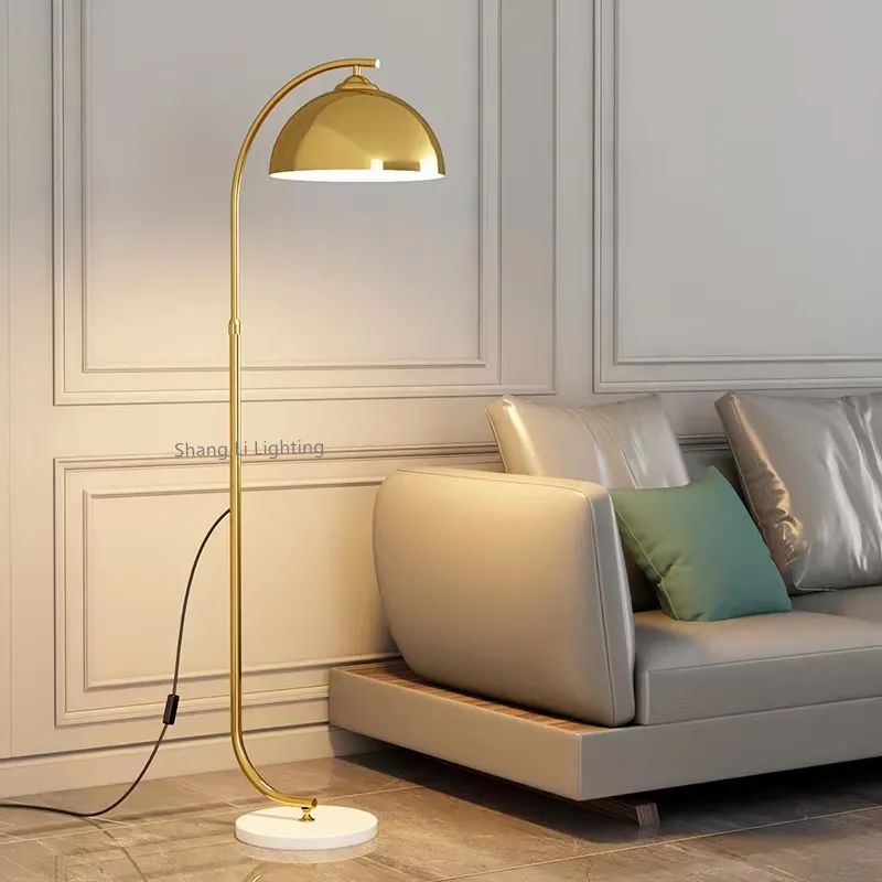 Scandinavian High Value Floor Lamp Living Room Bedroom Lamp Designer Art Sofa Side Minimalist Light Luxury Standing Floor Lamp