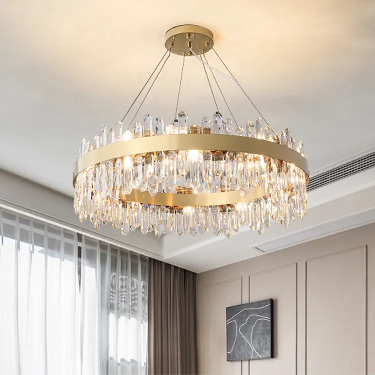 Fixtures Home Crystal Modern Indoor Crystal Chandelier Light Ceiling Crystal Light