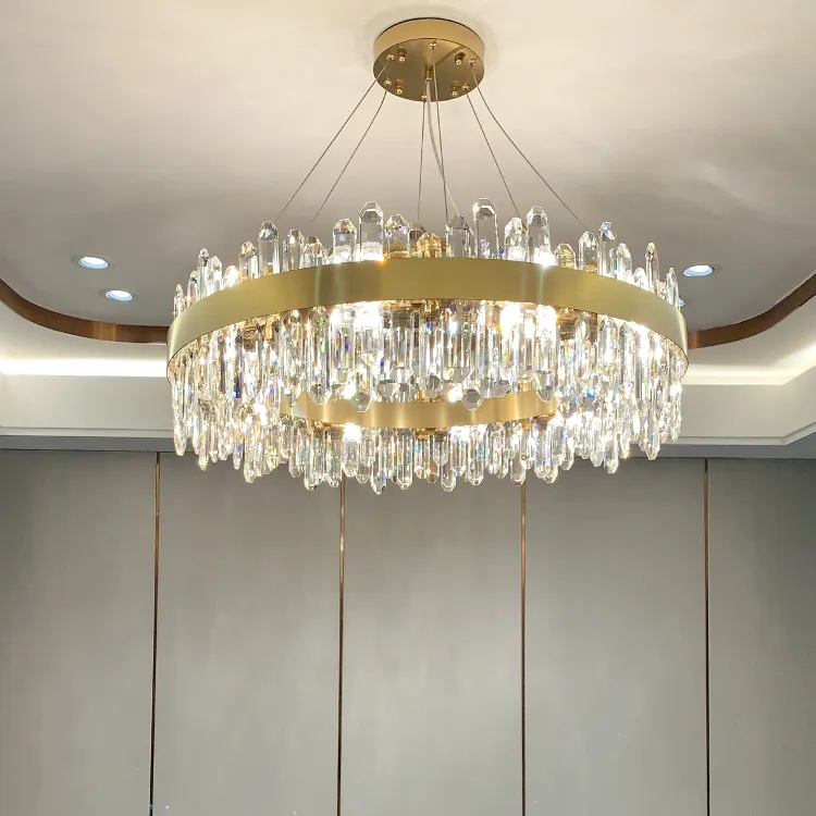 Fixtures Home Crystal Modern Indoor Crystal Chandelier Light Ceiling Crystal Light