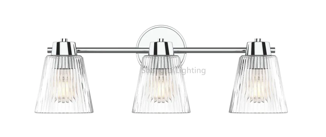 Industrial Cross-Border Amazon Double Head Three Head Wall Lamp Glass Mirror Front Lamp Bathroom Vanity Light Wall Sconce