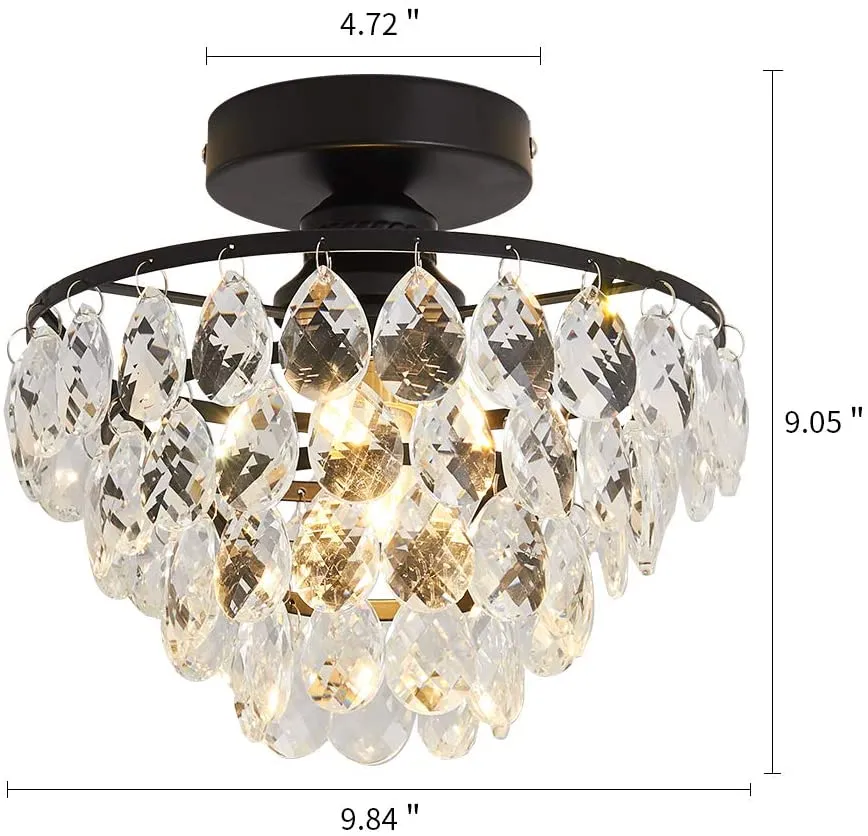 Modern and Luxurious Crystal Modern Ceiling Light