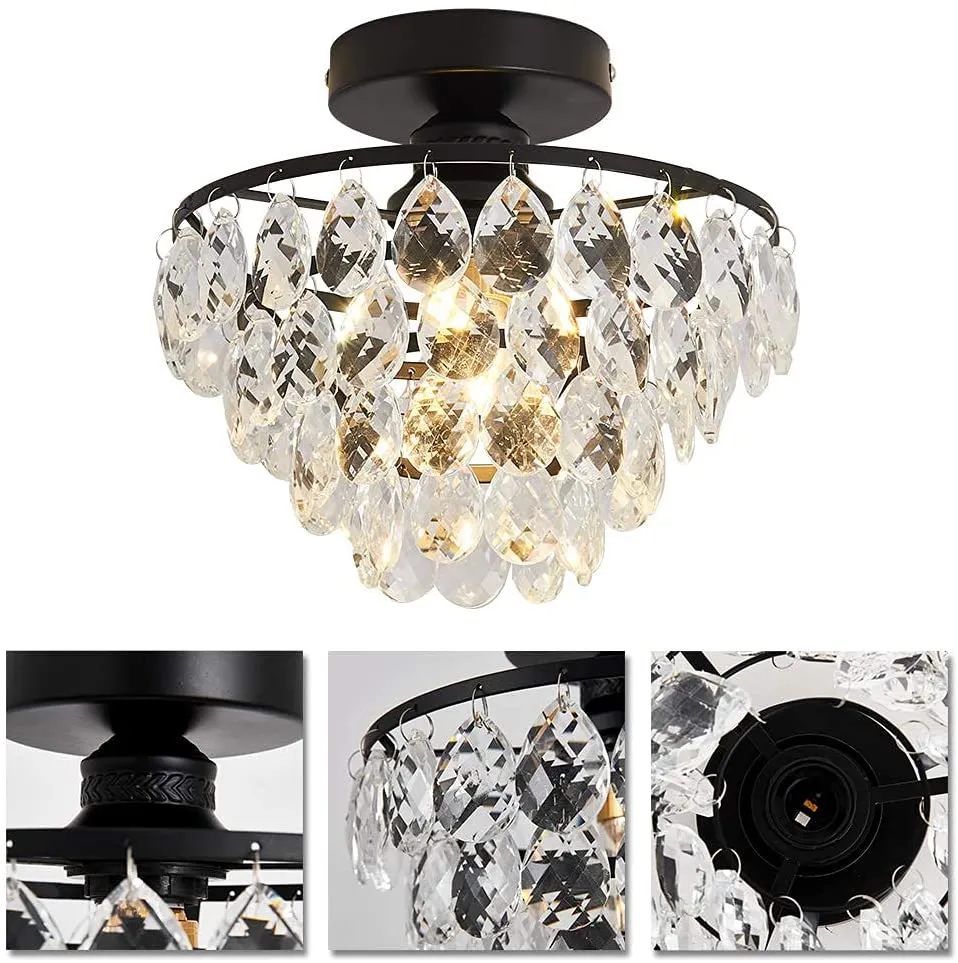 Modern and Luxurious Crystal Modern Ceiling Light