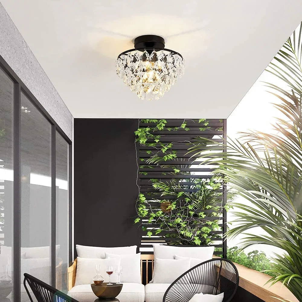 Modern and Luxurious Crystal Modern Ceiling Light