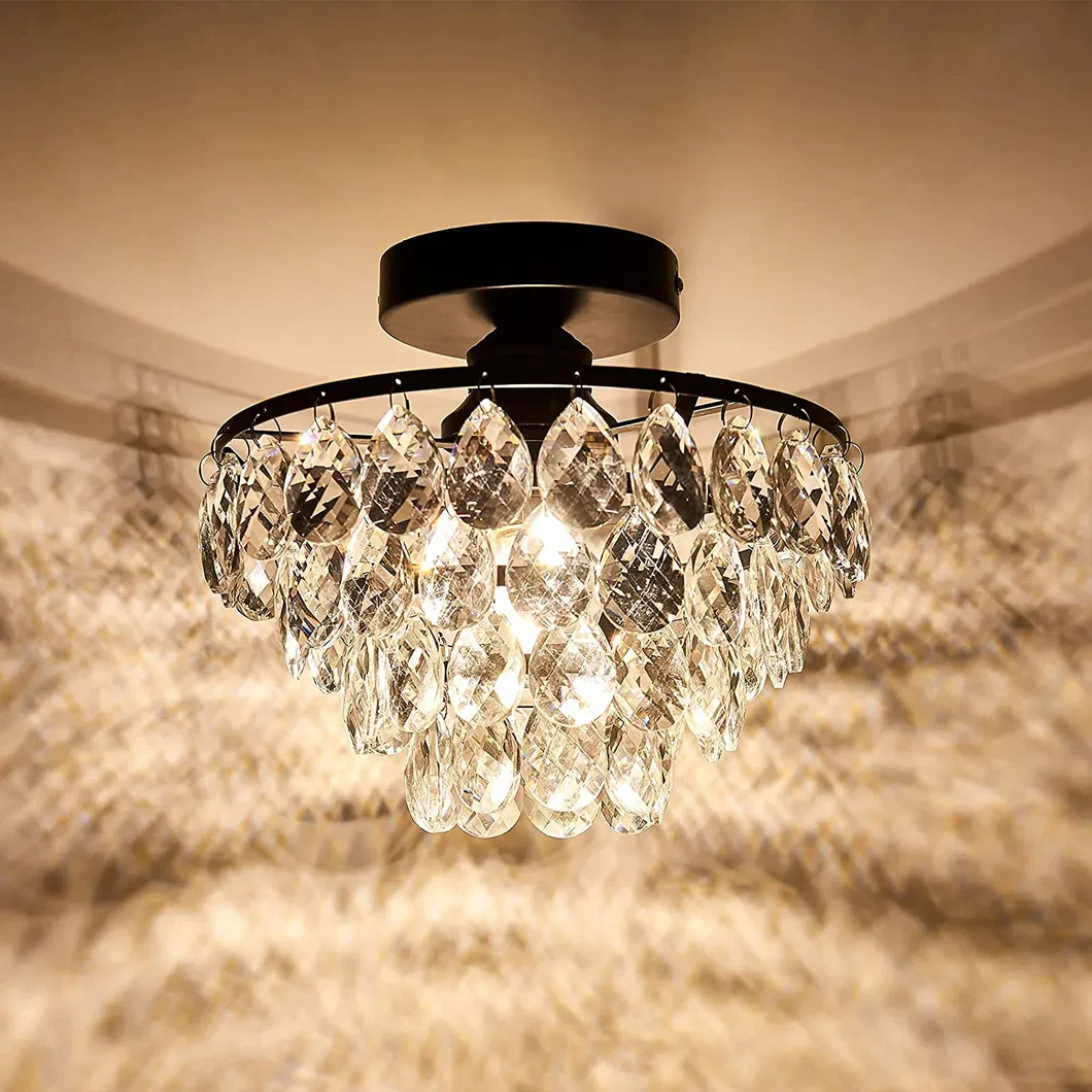 Modern and Luxurious Crystal Modern Ceiling Light