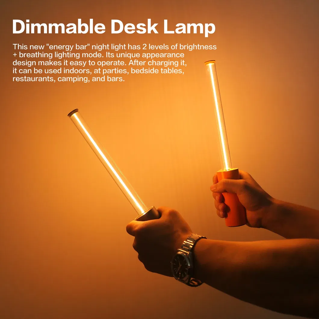 2600mAh Aluminum Portable LED Rechargeable Luxury Light Restaurant Daylight Table Lamp