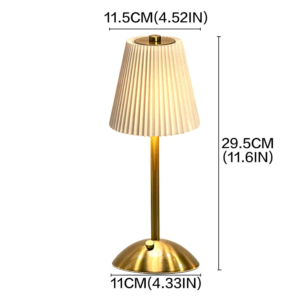 Colorful Shade LED Table Lamp, Crystal Table Light, Lamp for Bedroom Dining Room