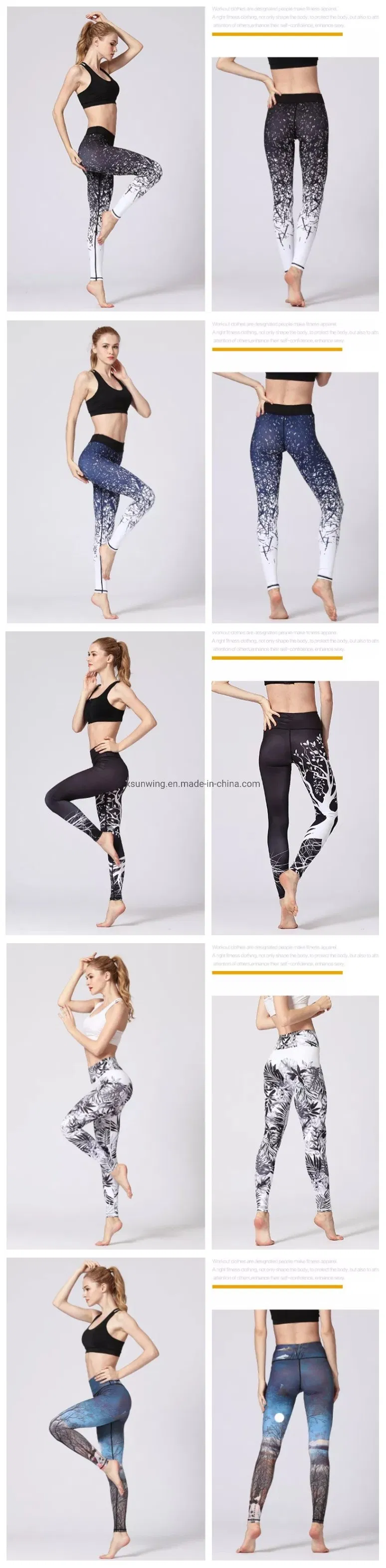 Xsuning Women Clothes Fancy Legging Honeycomb Butt Lift Super High Waist Tights Yoga Leggings