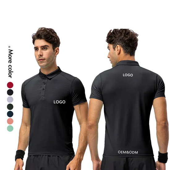 Xsunwing Customized Quickly Dry Fit Men Polo Shirt Recycled Plain Golf Short Sleeves T Shirt Sports Gym Wear Clothing Myel15003