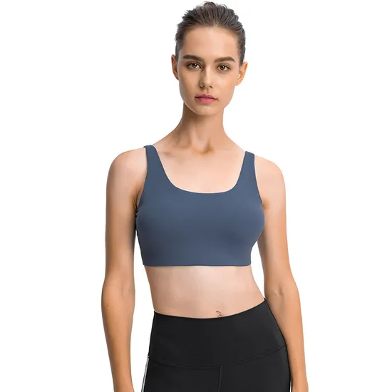 Xsuniwng Wholesale Custom Women Apparel Adjustable Fitness Clothing Yoga Top Wear Sports Bra with Chest Pad Wdq014