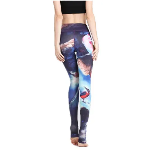 Xsunwing Best Lulu Align Yoga Pants High Waist Women Workout Fitness Clothing Gym Wear Amazon Tiktok Tie-Dye Printed Leggings Wdq005