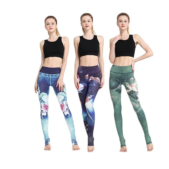 Xsunwing Best Lulu Align Yoga Pants High Waist Women Workout Fitness Clothing Gym Wear Amazon Tiktok Tie-Dye Printed Leggings Wdq005