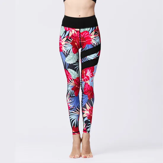 Xsunwing Best Selling Printed Clothes Sports Joggers Training Gym Wear for Women Leggings Custom Pants Slim Fit Athletic Apparel