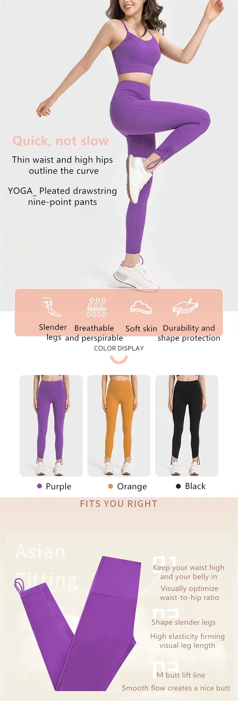 Xsunwing Custom Logo Buttery Soft High Waist Lulu Align Yoga Tayt Leggings Women Tight Pants for Athletic Running Sport Leggings Wdq021