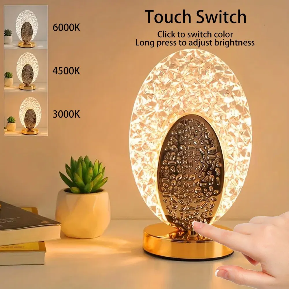 Hot Sale Nordic Style Retro Gold Body Restaurant Touch Lamp