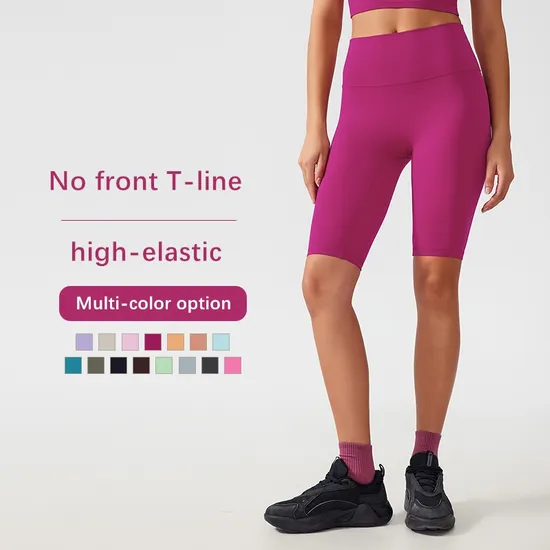 Xsunwing Custom Private Label Quick Dry Running Jogger High Waist Tummy Control Butt Lift Women Gymwear Sport Yoga Shorts Wda004