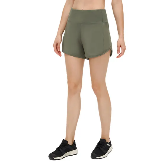 Xsunwing Custom Professional Breathable Women Polyester Spandex Running Shorts with Pocket