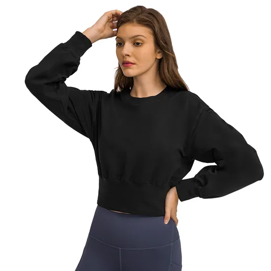 Xsunwing New Arrival Long Sleeve Yoga Workout Shirts for Women Loose Yoga Running Tops T Shirt Sports Gym Wear Workout Clothes Wdq123