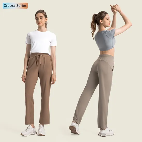 Xsunwing New Lulu Hot Custom Women Joggers with Pockets Lounge Pants for Yoga Workout Running Sweatpants for Women Sportswear