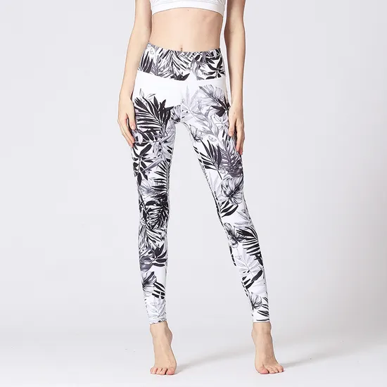 Xsunwing OEM ODM Tie Dye 3D Printingleggings Women High Waist Gym Tights Sport Wears