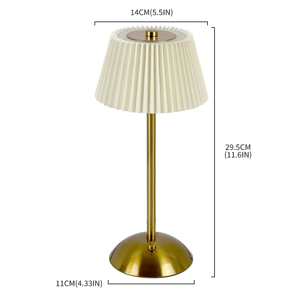 Unique New Invention Luxury Bedroom Decorative Nordic Kd Fabric Shade Table Lamp