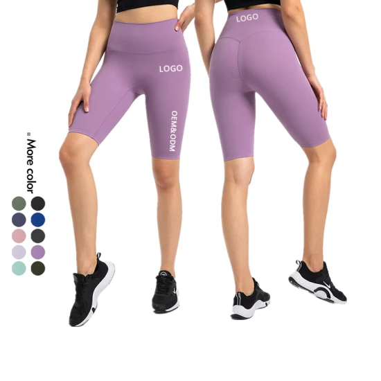 Xsunwing Wholesale Ins Style Lulu Yoga Shorts Clothing Women High Waist Workout Running Shorts Activewear Gym Fitness Compression Shorts Wdq184