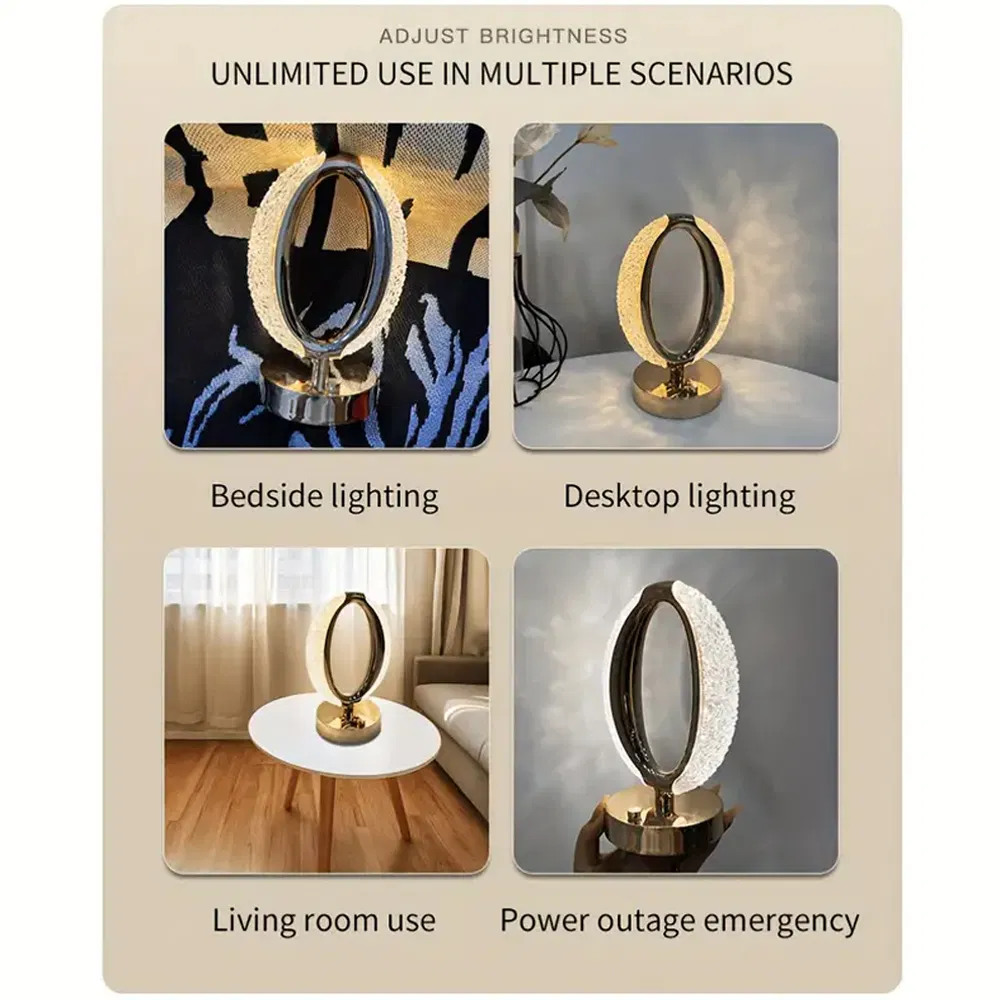 Wireless LED Touch Table Lamp for Indoor and Outdoor Portable Night Light