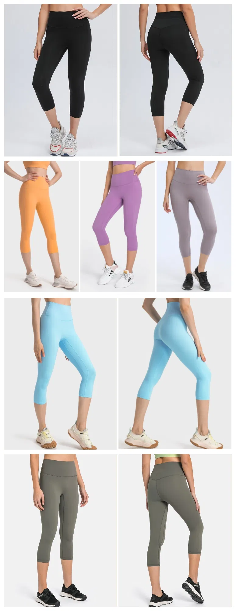 Xsunwing Wholesale Sweat Suits Ropa Deportiva High Waisted Sports Workout Leggings Women Quick-Drying Breathable Yoga Pants