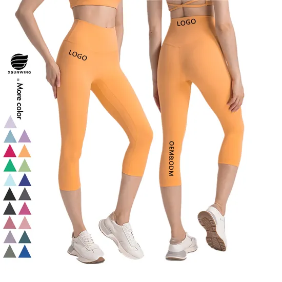 Xsunwing Wholesale Sweat Suits Ropa Deportiva High Waisted Sports Workout Leggings Women Quick-Drying Breathable Yoga Pants